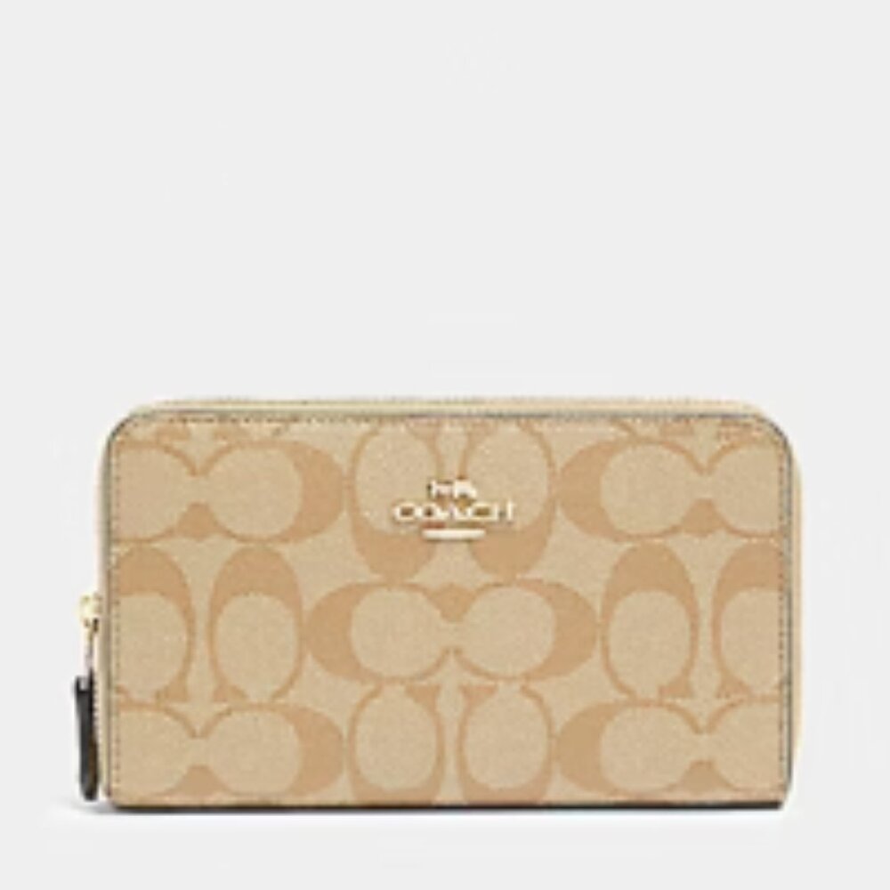 Coach Tan Signature Wallet